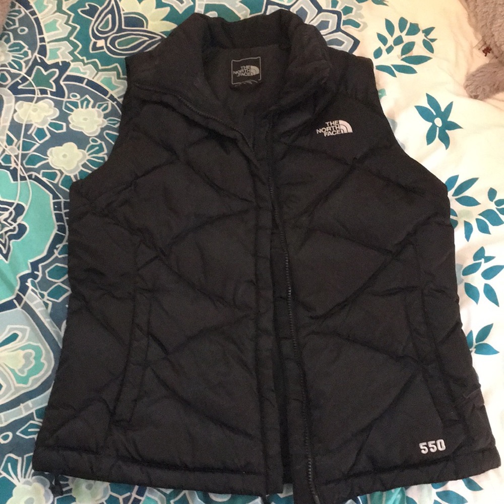 Black North Face Vest size Medium puffy vest